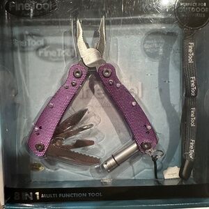 FineTool 8 in 1 Multi Function Tool Purple